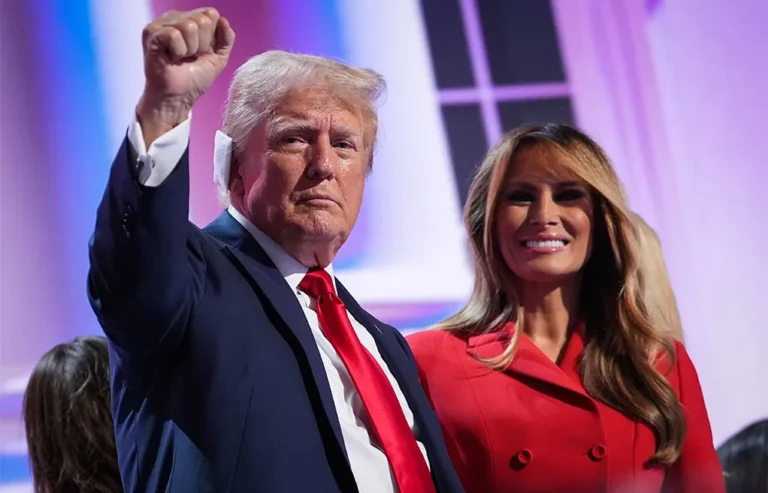 melania and trump